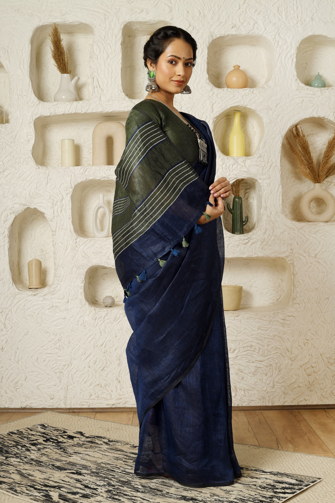 Kanika Linen Sari