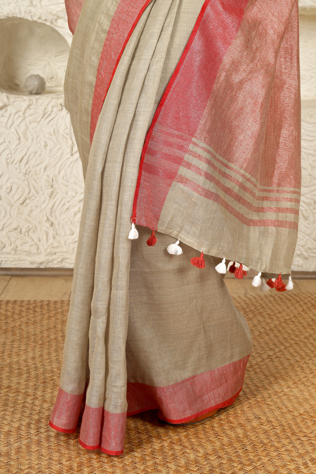 Mohini Linen Sari