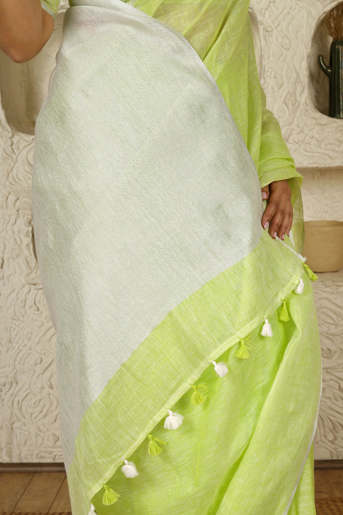 Laila Linen Sari