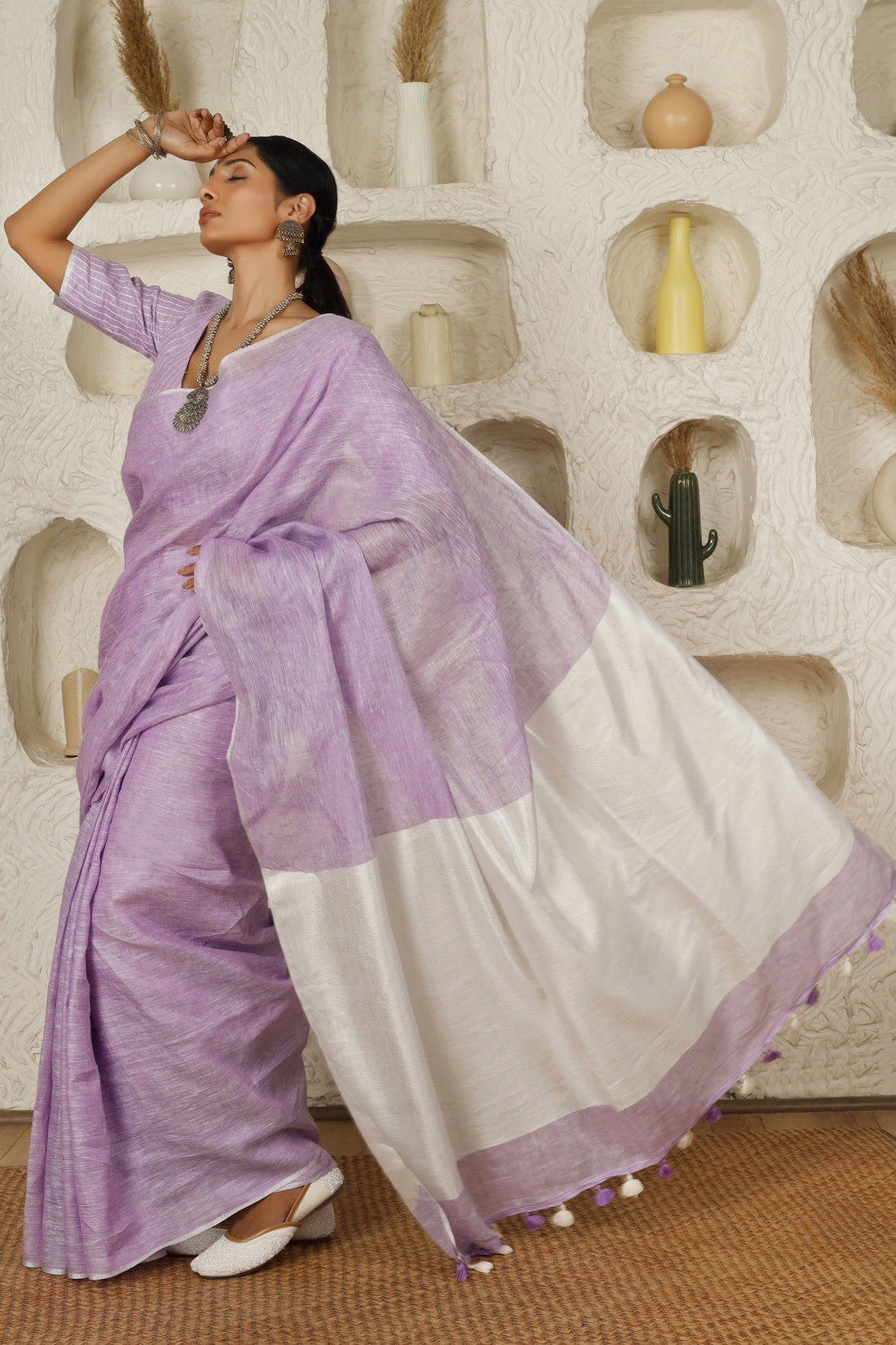 Sarika Linen Sari