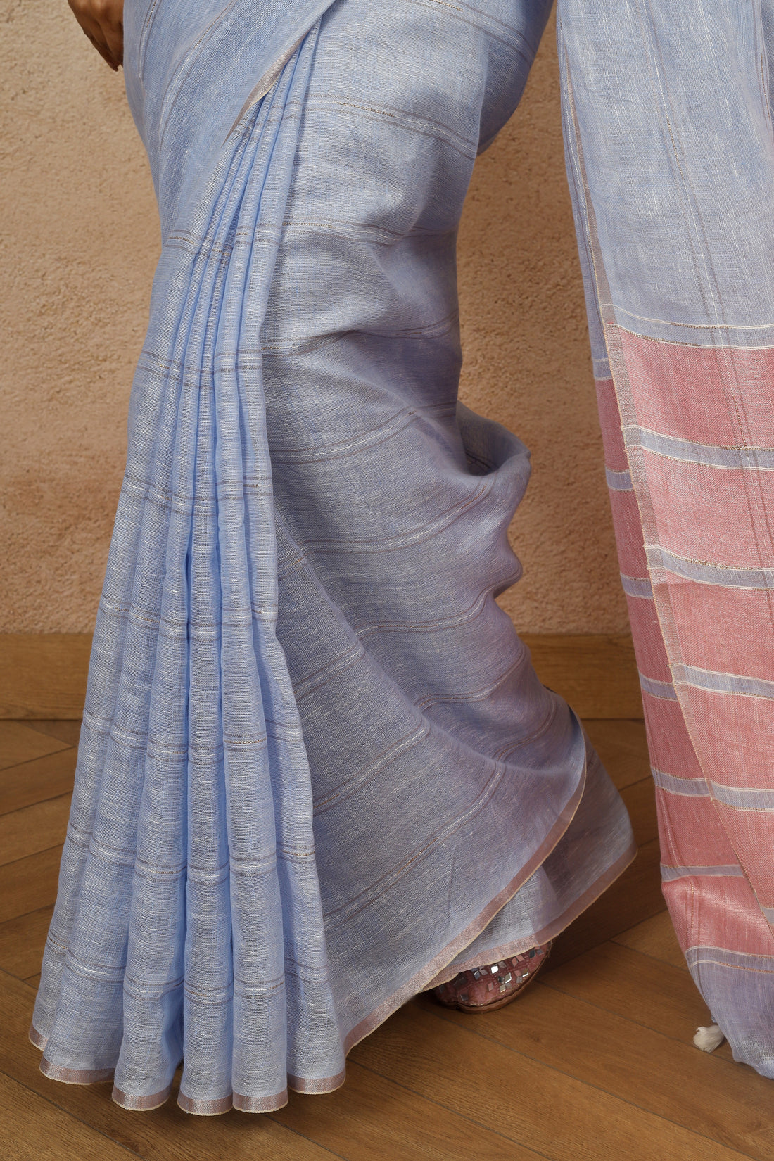 Nandini Linen Sari