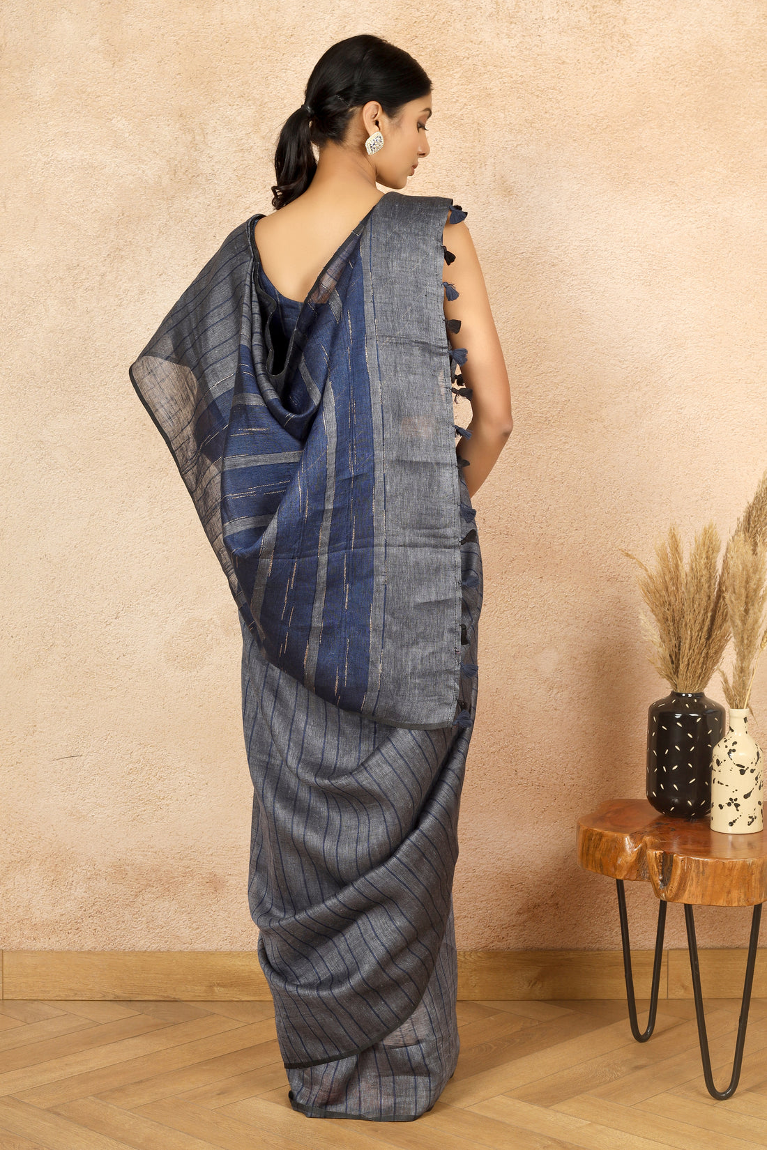 Lata Linen Sari