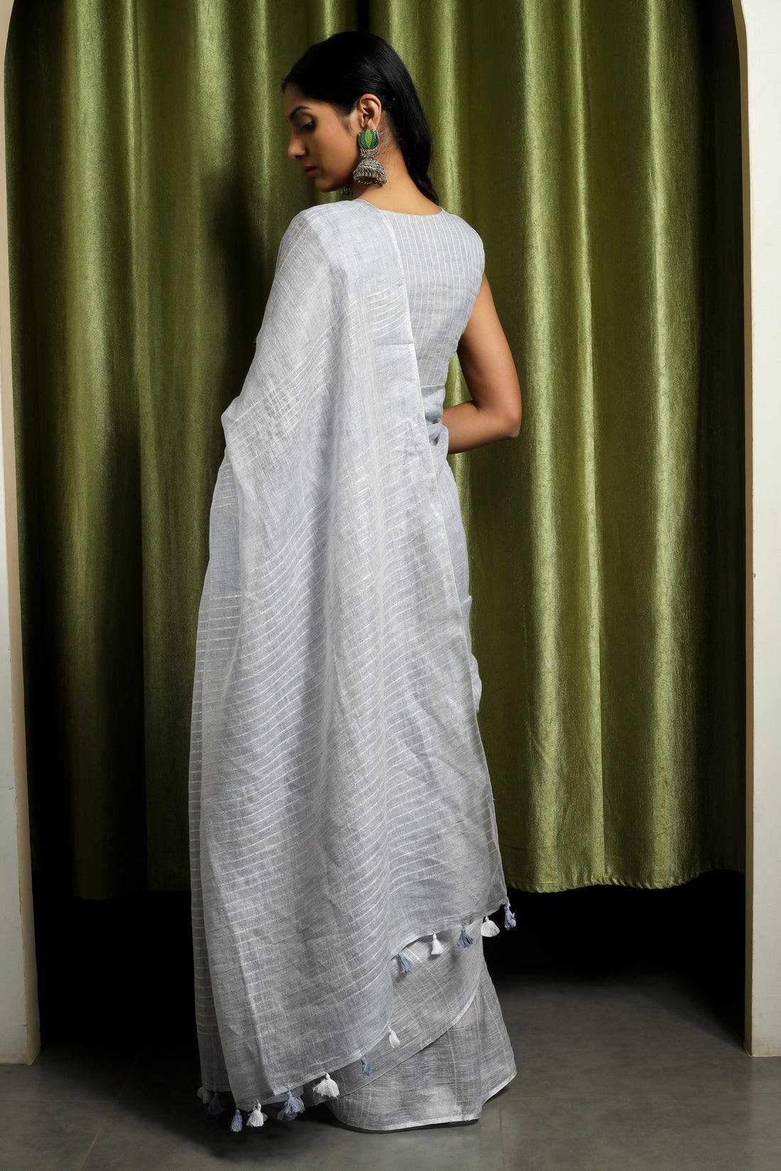 Ambika Linen Sari