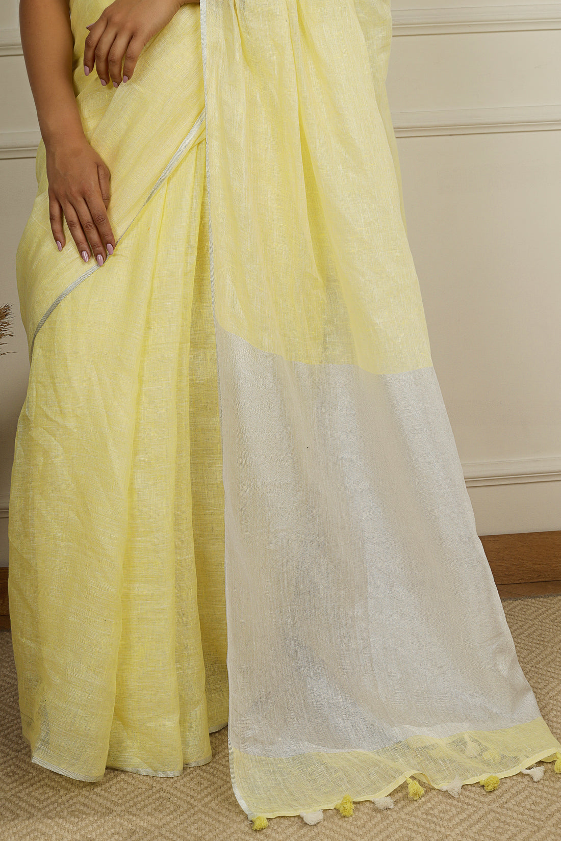 Nimali Linen Sari