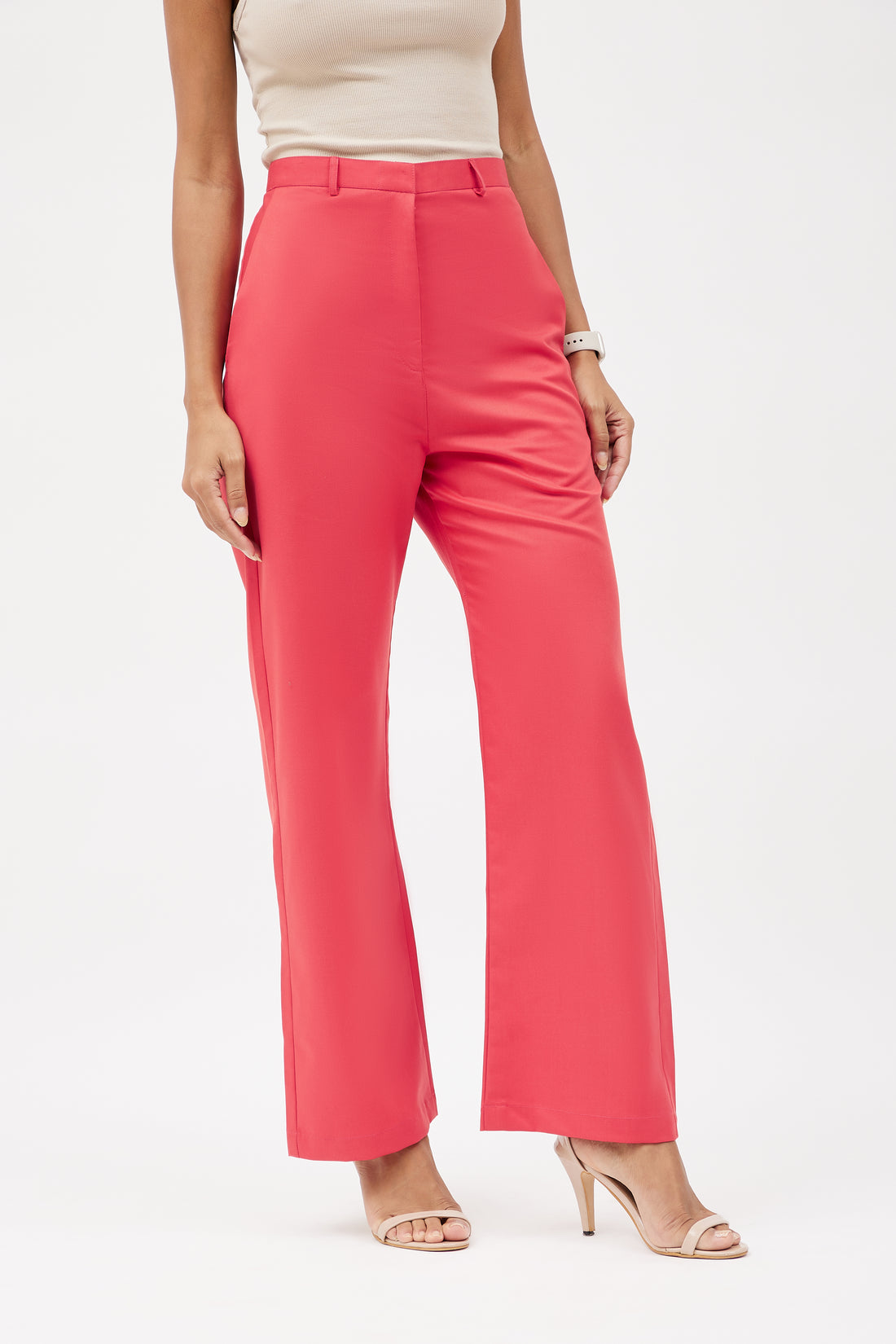 Classic Trousers - Coral