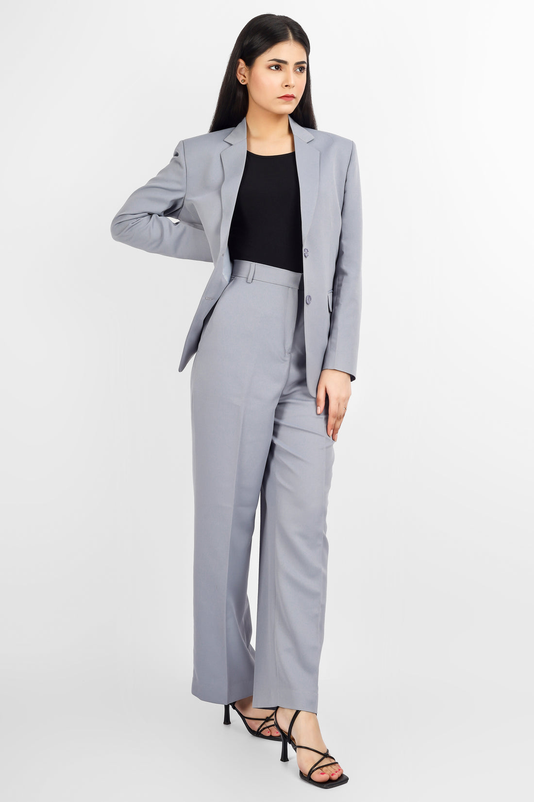 Classic Pantsuit - Grey