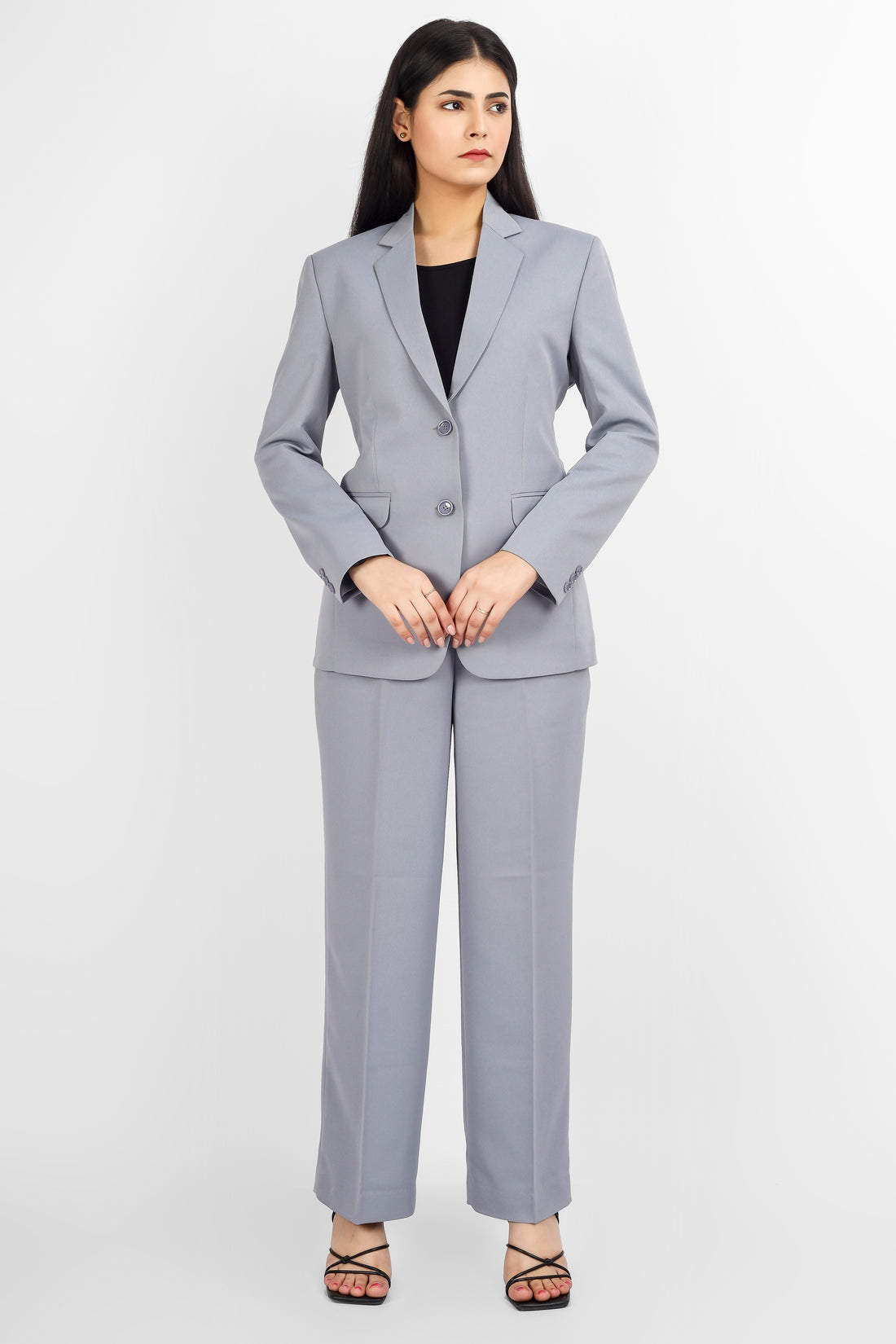 Classic Pantsuit - Grey